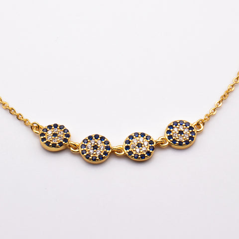 18K Gold Plated Sterling Silver Charm Bracelet 2